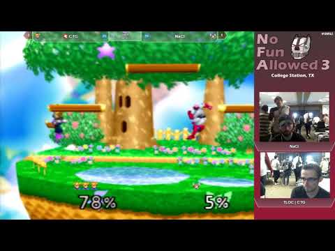 NFA3 WF: TLOC | CTG (Pikachu/Fox) vs NaCl (Falcon)