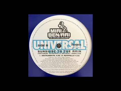 Miri Ben Ari ft. Scarface, Anthony Hamilton - Sunshine To The Rain (Clean Acapella)