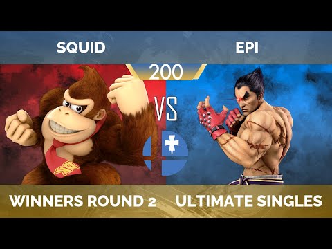 RogaSmash 200: SSBU Winners R2 – Squid (Donkey Kong) vs Epi (Kazuya)
