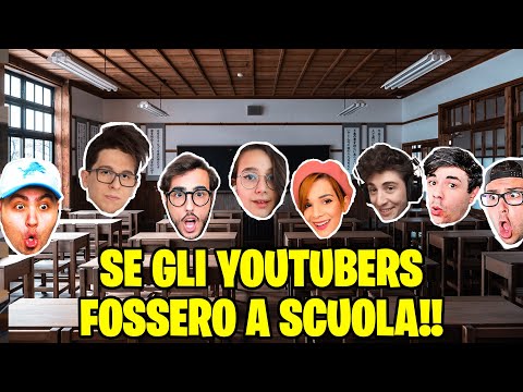 IF ITALIAN YOUTUBERS WERE A CLASS!! - THE QUESTION