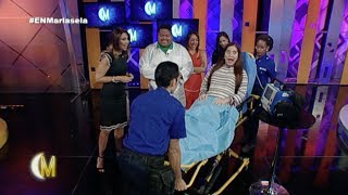 Le hacemos sonografía a Iamdra Fermín en TV – Esta Noche Mariasela