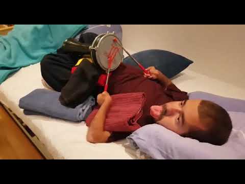 Darbuka Player in a Wheelchair