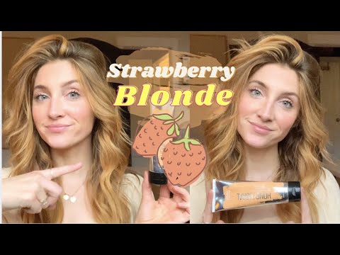 STRAWBERRY BLONDE AT HOME COLOR