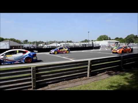Oulton Park BTCC 2013 race one start - PLAY LOUD!