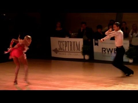 Gabriele Goffredo - Anna Matus, Brno Open 2012, WDSF int. open latin, final - paso doble