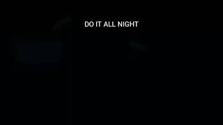 Cover art for do it all night