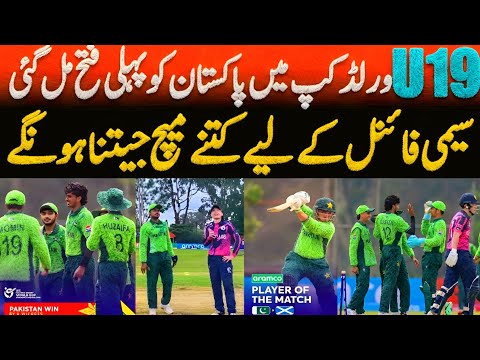 Pakistan U19 Beat Scotland U19 By 6 Wickets in U19 World Cup 2026