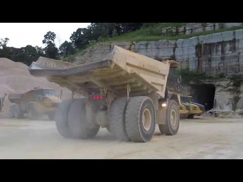 The underground sand mine at Pattison Sand