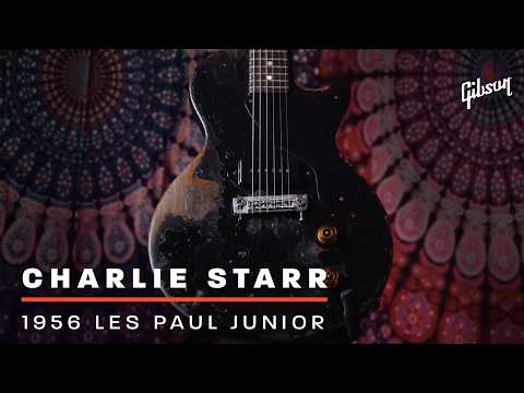 Charlie Starr & his favorite 1956 Gibson Les Paul Junior