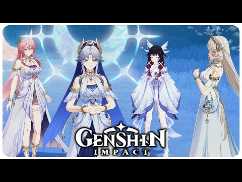 Columbina meets the Moon Sisters - Genshin Impact 6.3 / Luna 4