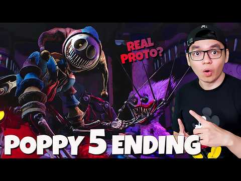 ENDING!! Tragedi Huggy Wuggy & Prototype Ngamuk 💀🔥💀 | Poppy Playtime Chapter 5 Part 2 Indonesia