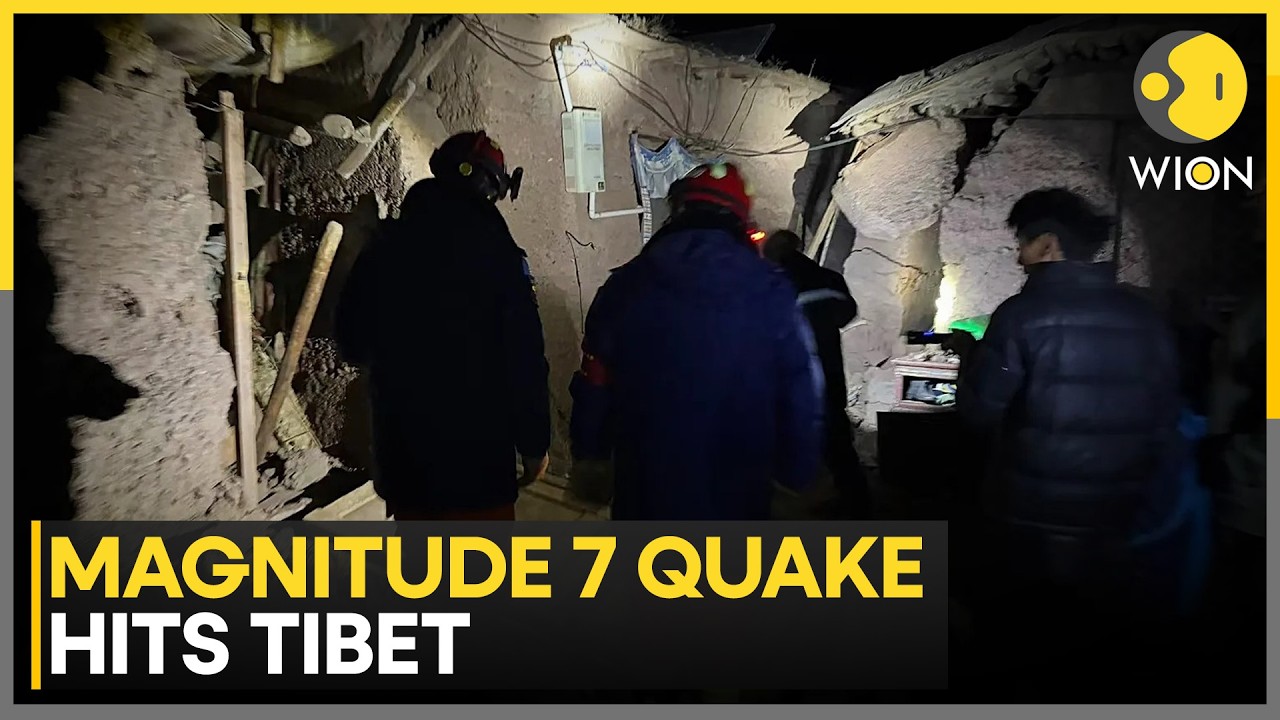 Tibet Earthquake: China Assesses Damage, Sets Up Shelters Following Deadly Quake | WION