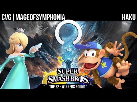 Odyssey - CvG|MageOfSymphonia (Rosalina & Luma) Vs. Haku (Diddy Kong) - Top 32 - Winners Round 1