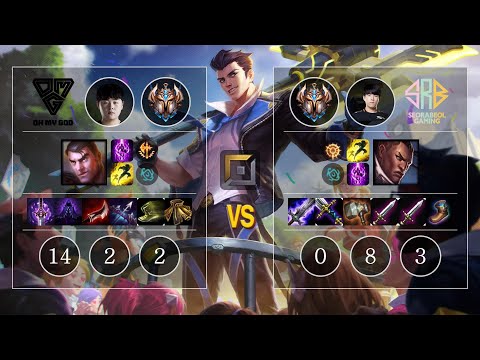OMG Curse Jayce vs SRB Thal Lucian Top - KR Patch 10.12