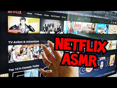 ASMR Netflix Tv Tracing & Tapping ~ Should I Watch SQUID GAME??  [Mega fan favourite video]