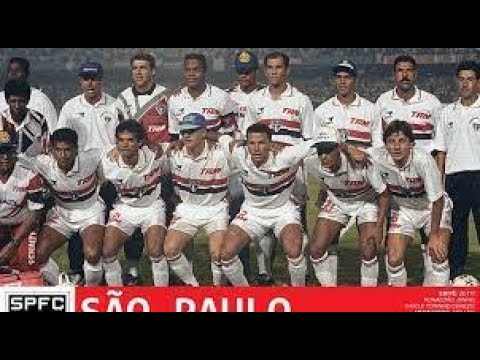 Final da Supercopa de 1993 - São Paulo 2 x 2 Flamengo - São Paulo campeão nos pênaltis