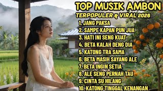 Download lagu 🔴 TOP MUSIK AMBON TERPOPULER & VIRAL 2026, LAGU AMBON TERBARU MENEMANI HARIMU ‼️☺️ mp3