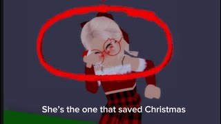 I save Christmas! Playing Brookhaven on Roblox 