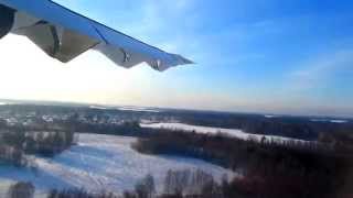 preview picture of video 'UTAir ATR72 посадка в Томске (TOF)'