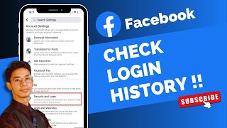 How to Check Login History on Facebook !