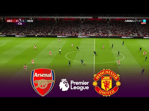 ARSENAL vs MANCHESTER UNITED Live | Premier League 2026 | 25/01/2026 | Simulation PES 2021 Gameplay