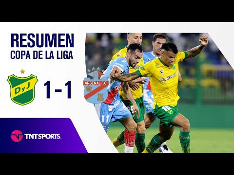 ¡El HALCÓN y el ARSE no se sacaron diferencias! 🤝 | Defensa y Justicia 1-1 Arsenal | Resumen