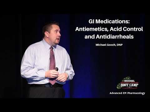 GI Medications: Antiemetics, Acid Control and Antidiarrheals | Advanced EM Pharmacology Workshop