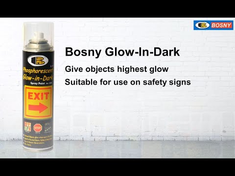 Diapositiva 3 - BOSNY PINTURA EN SPRAY FOSFORESCENTE AMARILLO 400ML B111 (vídeo)