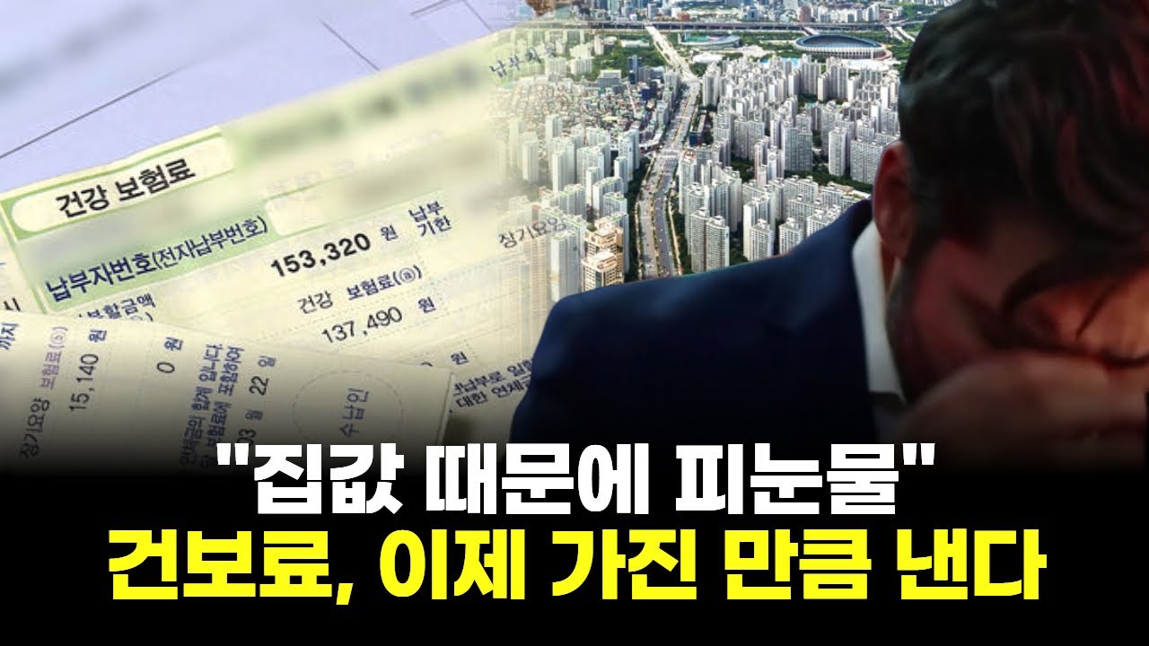 "집값 때문에 피눈물"…건보료, 이제 가진 만큼 낸다