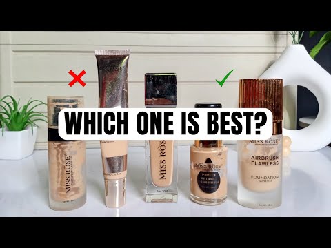 Which Miss Rose Foundation is Best? 🔍 Honest Review of All 5!