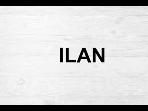 How To Pronounce Ilan
