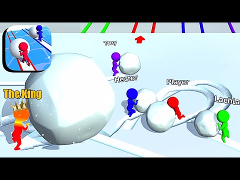 SNOW RACE GAMEPLAY | ALL LEVELS PART 1 - YouTube