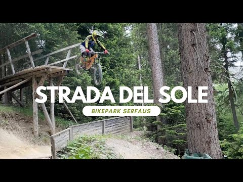 Strada Del Sole Bikepark Serfaus Austria Level Red POV RAW