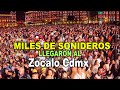ESTO PASO EN EL ZOCALO DE CDMX // ALGO HISTORICO // MILES DE SONIDEROS LLEGARON A BAILAR SONORAMICO
