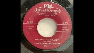 Wynn Stewart - Jan Howard - Wrong Company（1960）