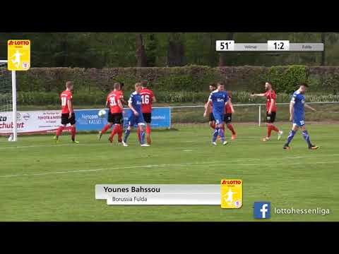 Hattrick Younes Bahssou vs Vellmar /Hessenliga /28.04.2018 HD