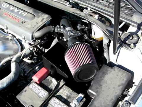 2007 Toyota Solara 2.4L VVT-I with K&N 69-8609TTK Intake