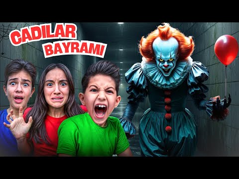 CADILAR BAYRAMI!!! PENNYWISE GECE EVİMİZE GELDİ.