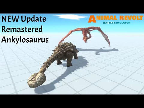 NEW Update! Remastered Ankylosaurus vs every unit |Animal Revolt Battle Simulator