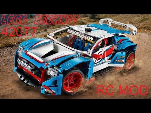 LEGO TECHNIC 42077 RC Umbau Ferngesteuert BuWizz motorized (power functions & building instructions)