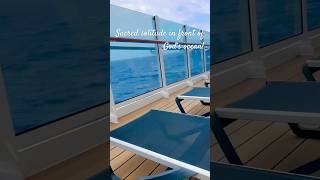 A Moment Alone With God! #cruise #travel