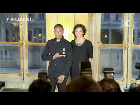 Alcaline, Le Sujet du 14/03 - Pharrell décoré