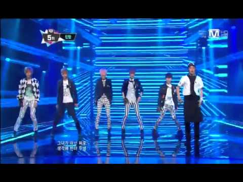 130328 틴탑 (Teentop) 긴 생머리 그녀 (Miss Right) - Mcountdown