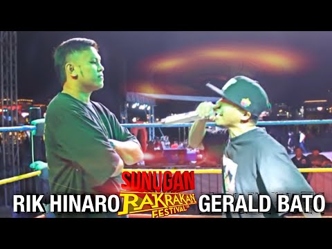 Sunugan Rakrakan - Gerald Bato vs Rik Hinaro (50k Battle Royale) Semi Finals OVER TIME!