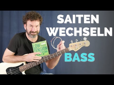 Saiten wechseln - Bass - Worauf du achten solltest