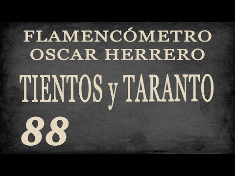 Metrónomo Flamenco - Tientos y Taranto 88 - Flamencómetro Oscar Herrero