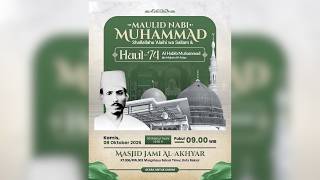 Download lagu LIVE | Maulid Nabi Muhammad SAW & Haul Habib Muhammad Bin Muhsin Al Attas Ke-74 | 08 Oktober 2026 mp3