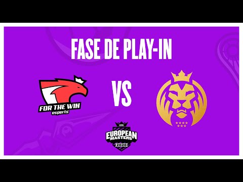 MAD LIONS MADRID VS FOR THE WIN - LEAGUE OF LEGENDS - EU MASTERS - GRUPO 3 -