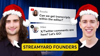Ask StreamYard - New Video Editing Feature! (#259)