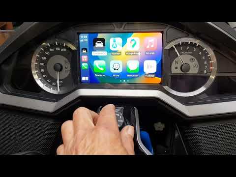 Honda Goldwing 2018+ start sequence  comms connect under 30 sec zumo xt iphone 13 schuberth sc2